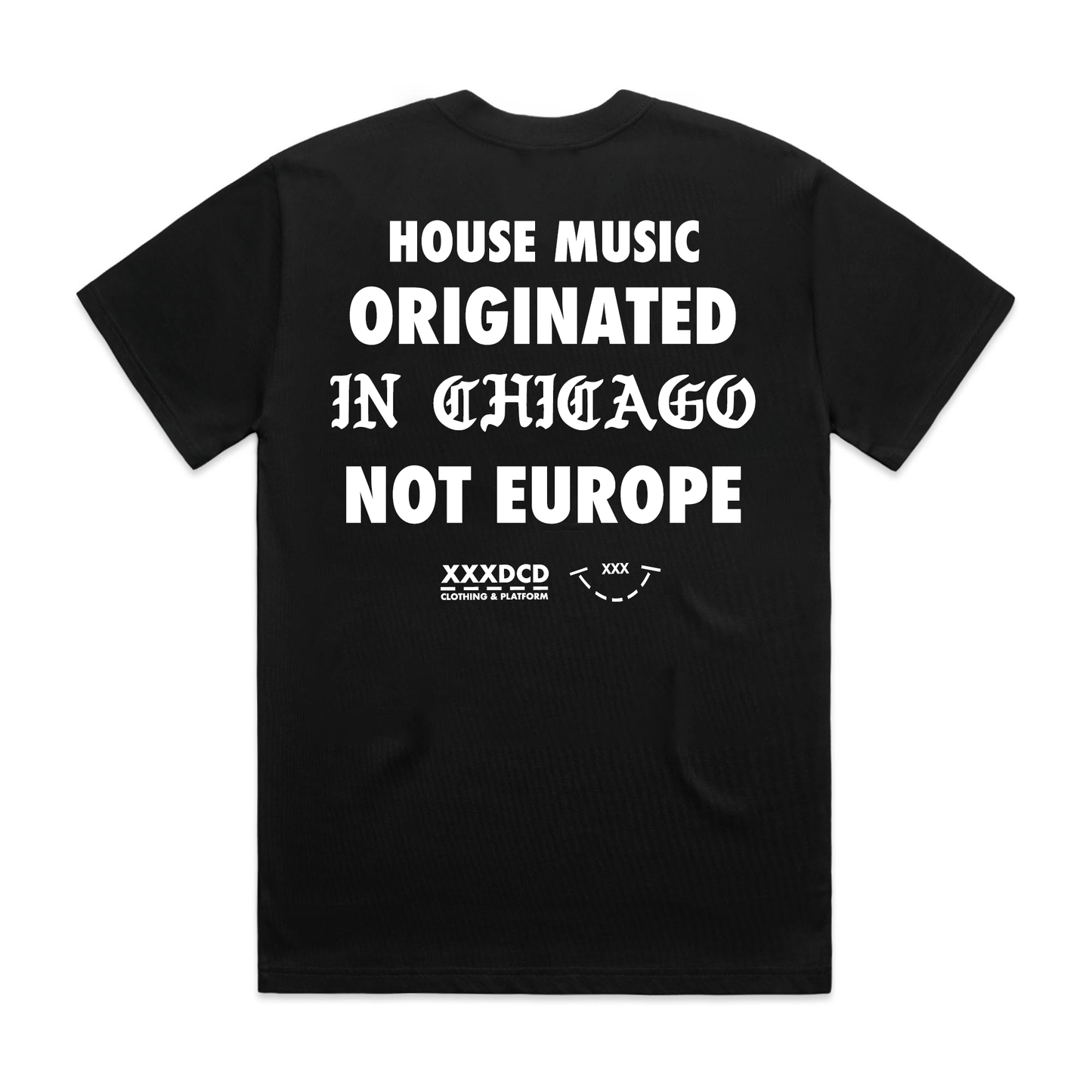 CHICAGO HOUSE MUSIC T-SHIRT
