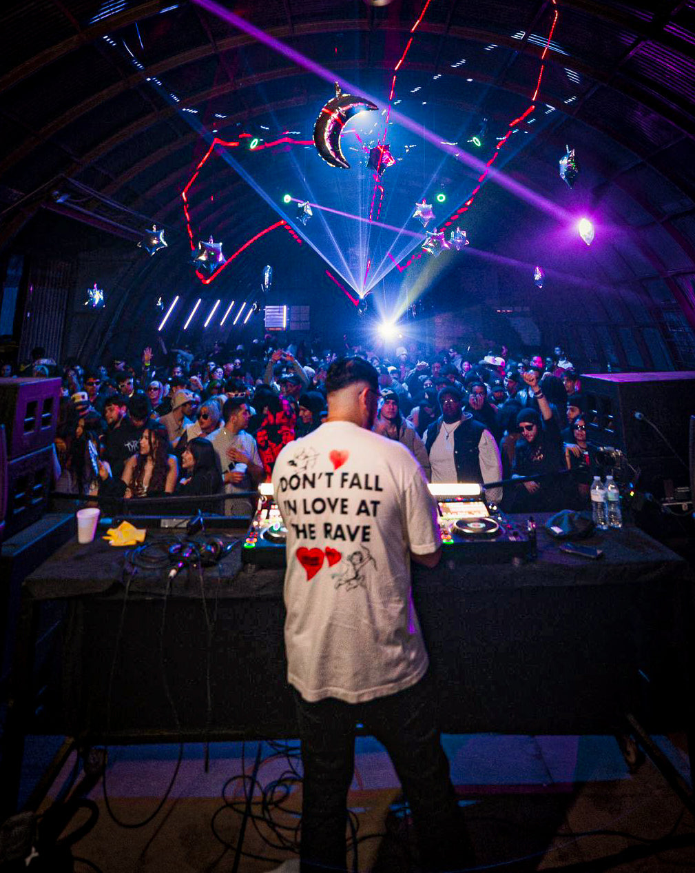LOVE AT THE RAVE T-SHIRT