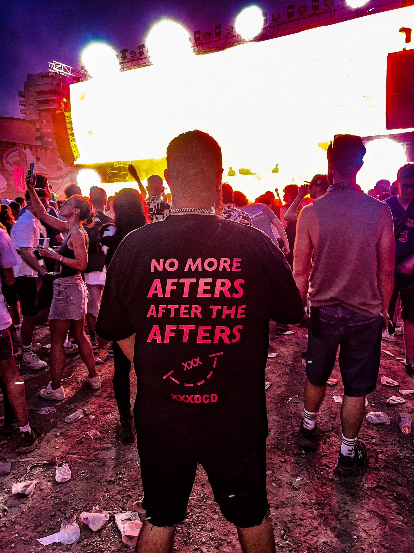NO MORE AFTERS T-SHIRT