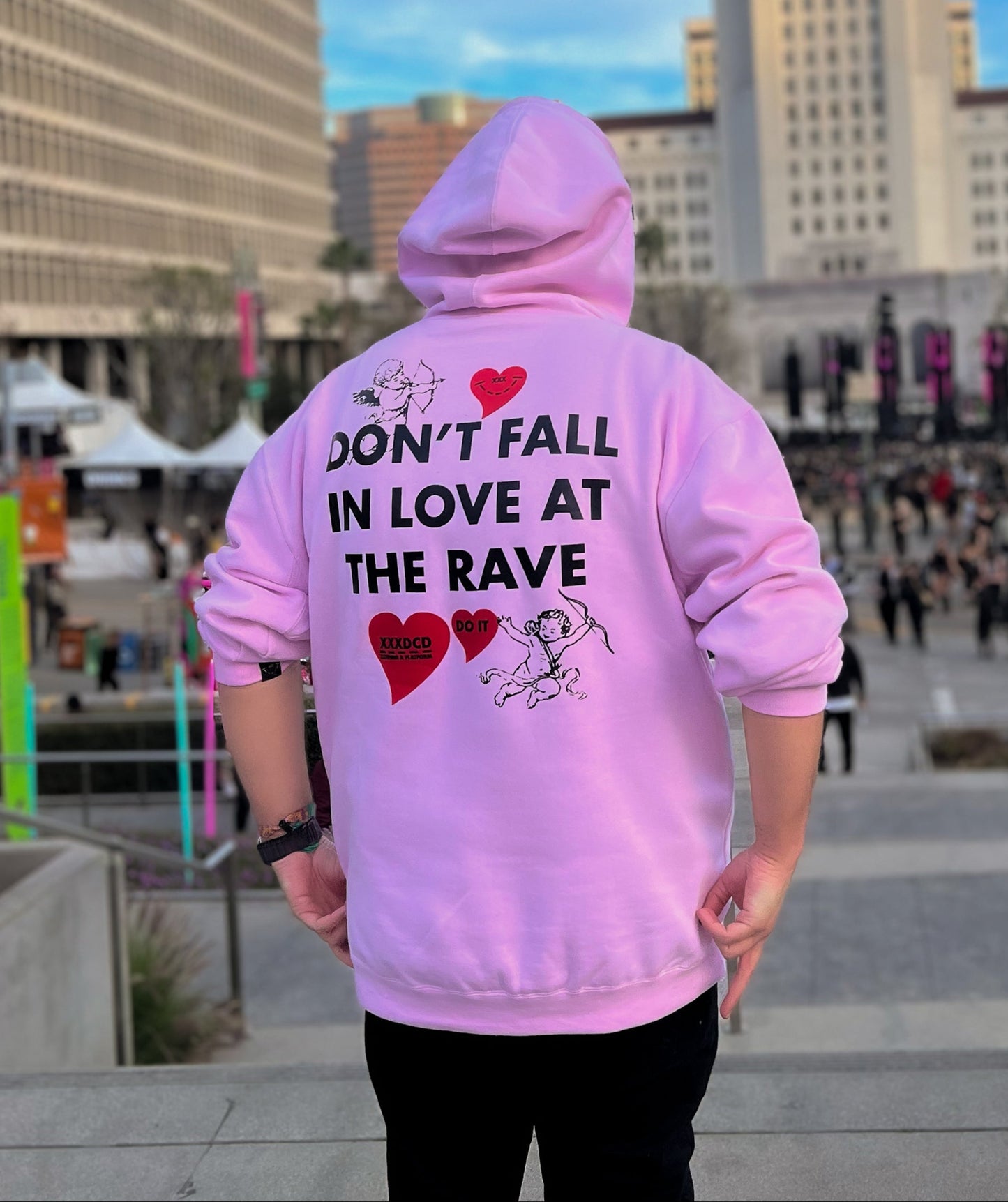 LOVE AT THE RAVE HOODIE
