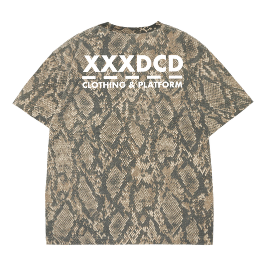 XXXDCD LOGO RATTELER T-SHIRT (FALL ONLY)