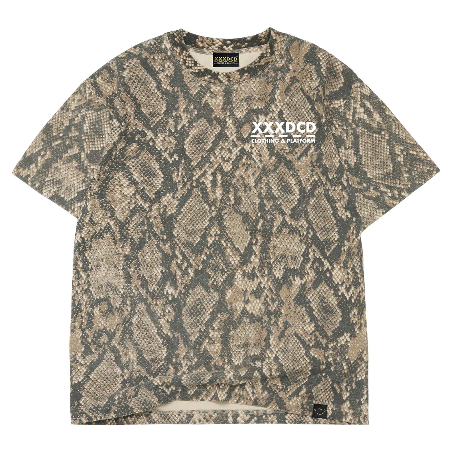 XXXDCD LOGO RATTELER T-SHIRT (FALL ONLY)