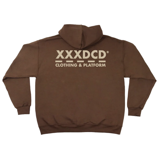 OG LOGO HOODIE: CHOCOLATE