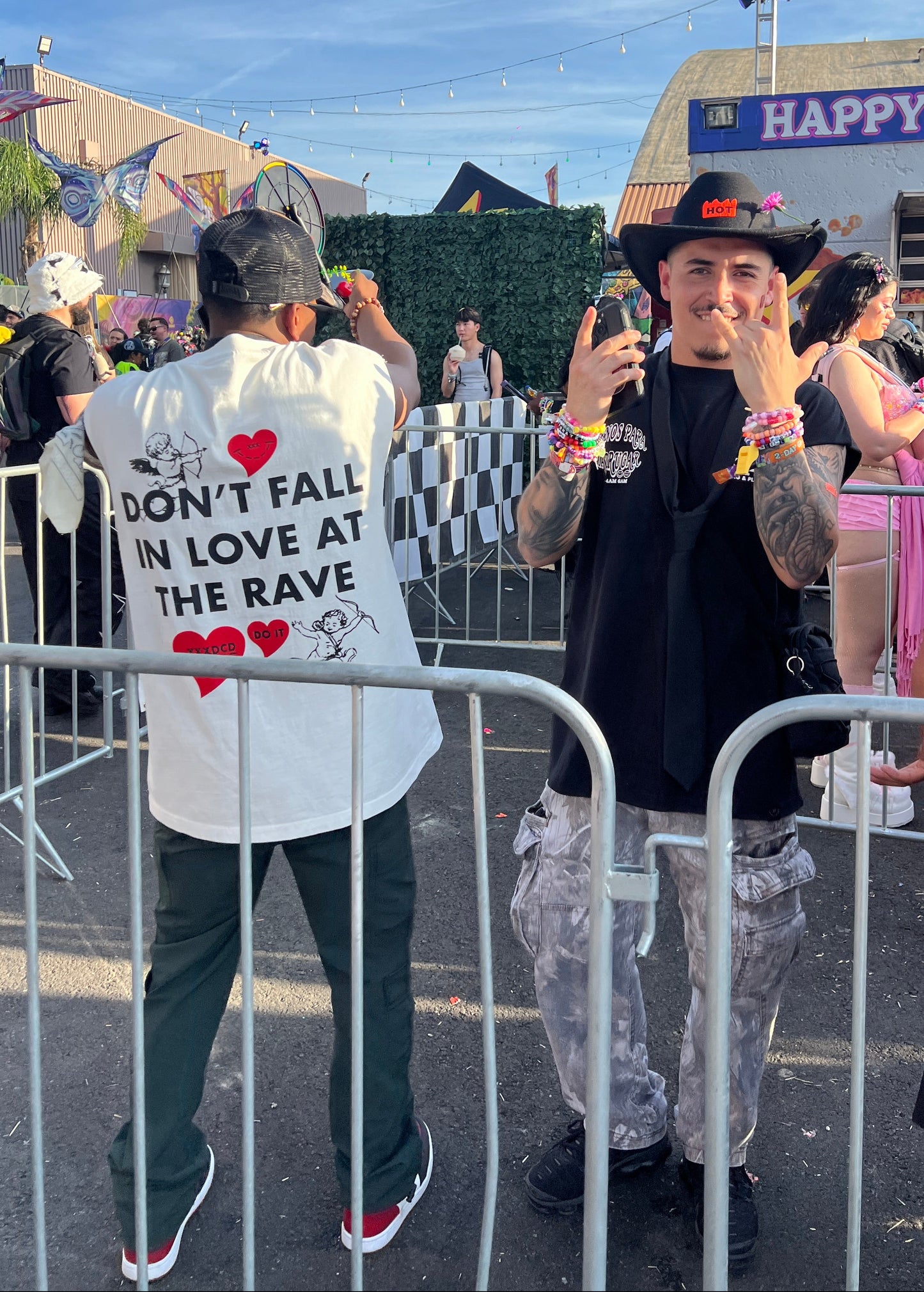 LOVE AT THE RAVE T-SHIRT