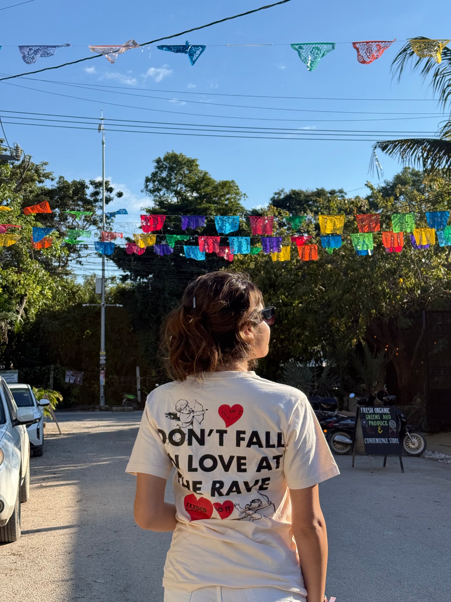 LOVE AT THE RAVE T-SHIRT