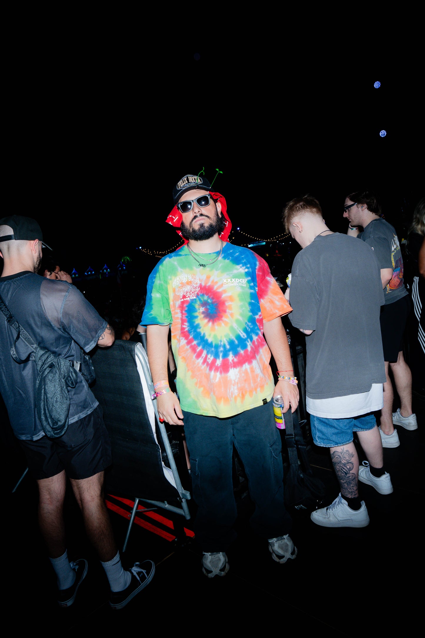 CORRIDOS X TECHNO TIE DYE T-SHIRT (LIMITED)