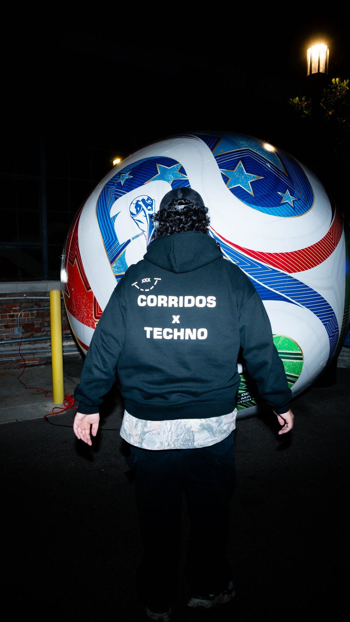 CORRIDOS X TECHNO HOODIE