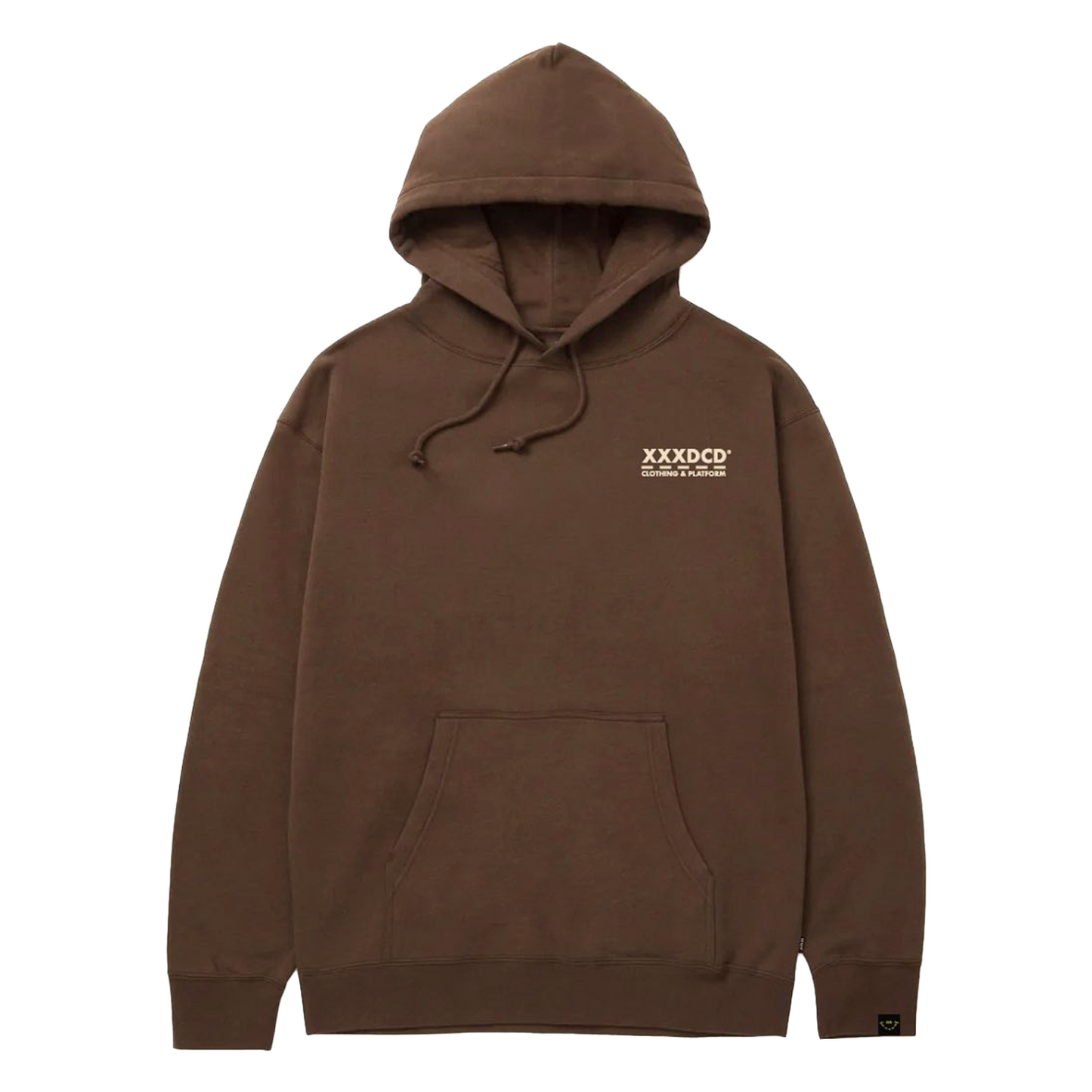 OG LOGO HOODIE: CHOCOLATE