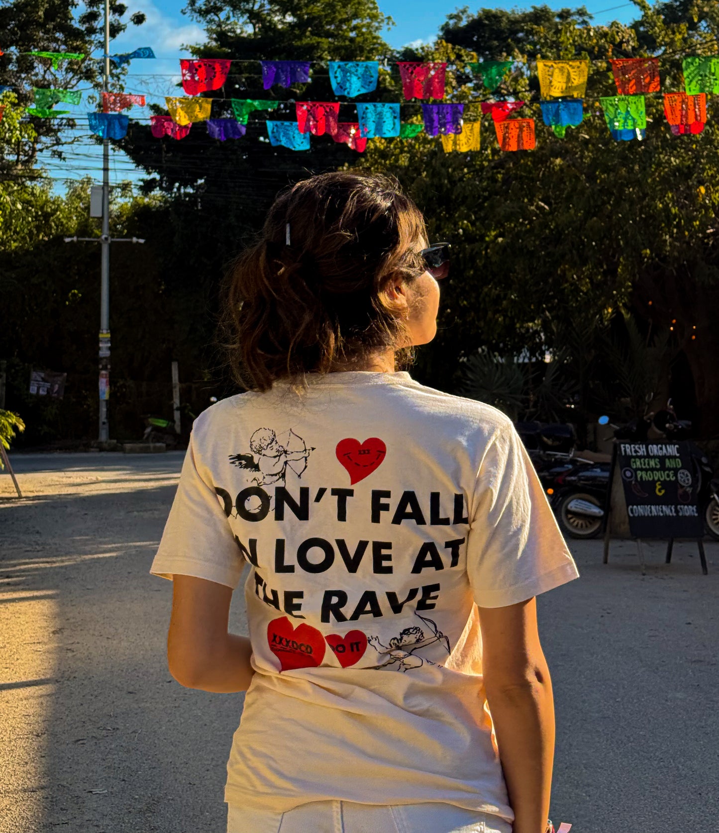 LOVE AT THE RAVE T-SHIRT