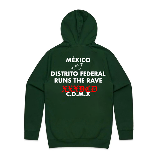 MEXICO RUNS THE RAVE HOODIE (SEASONAL)