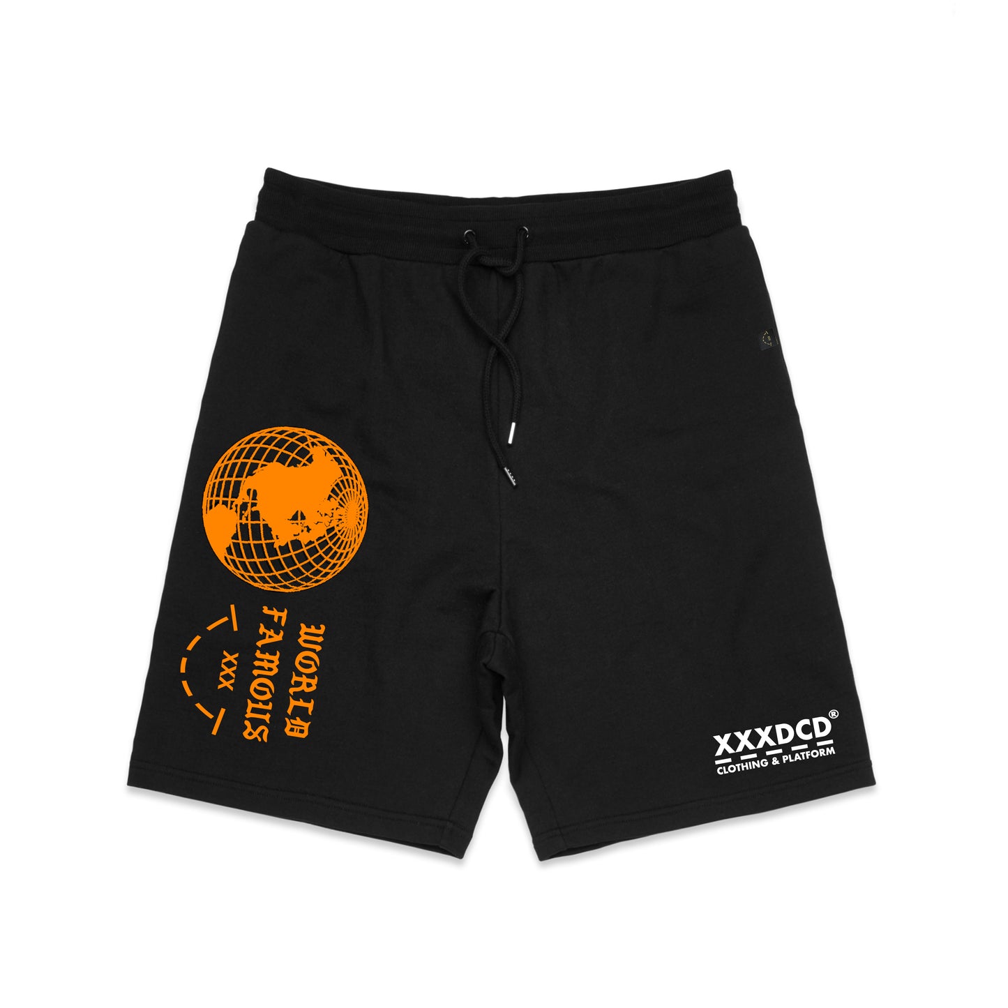 EMBROIDERED SMILEY SHORTS