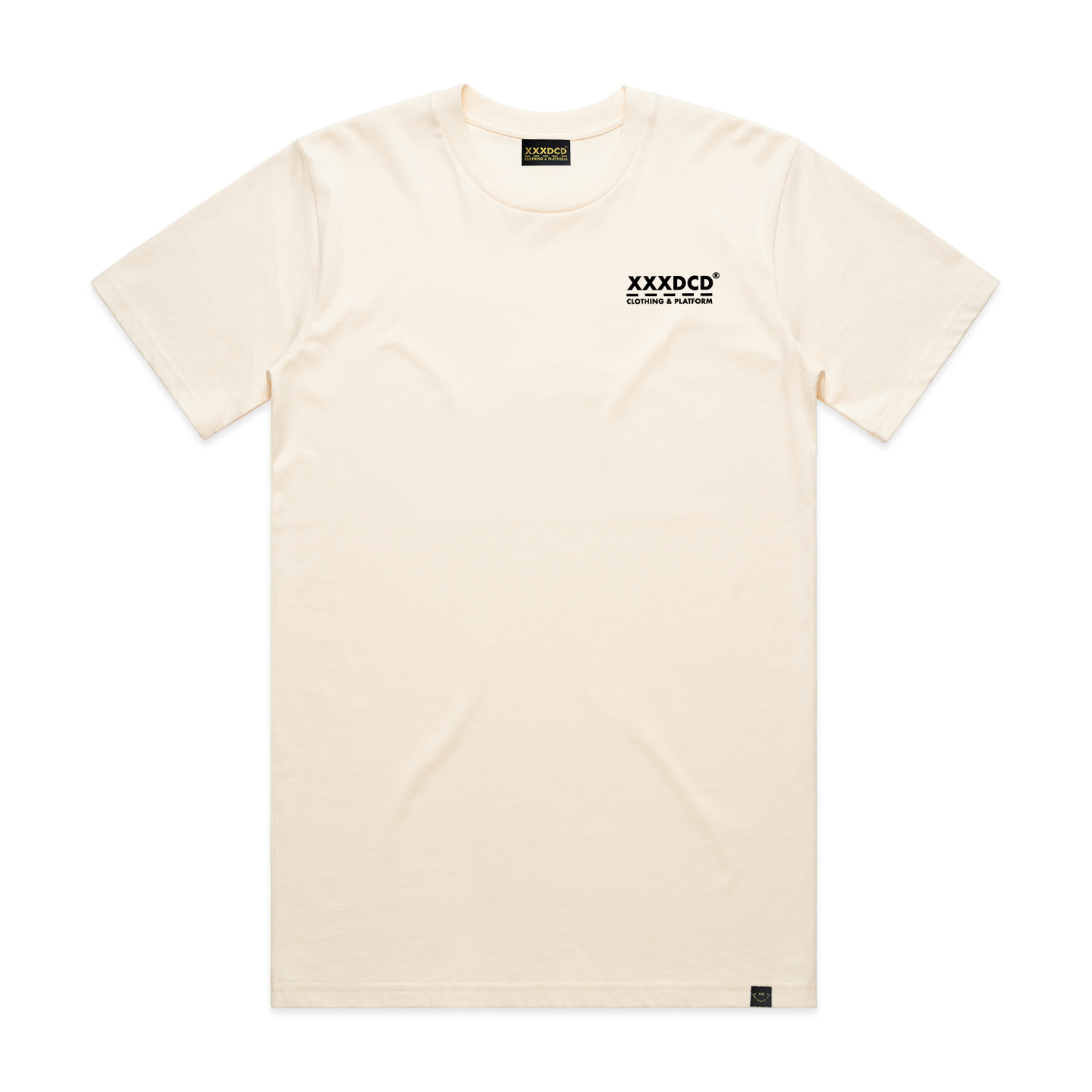 LOVE AT THE RAVE T-SHIRT: CREAM