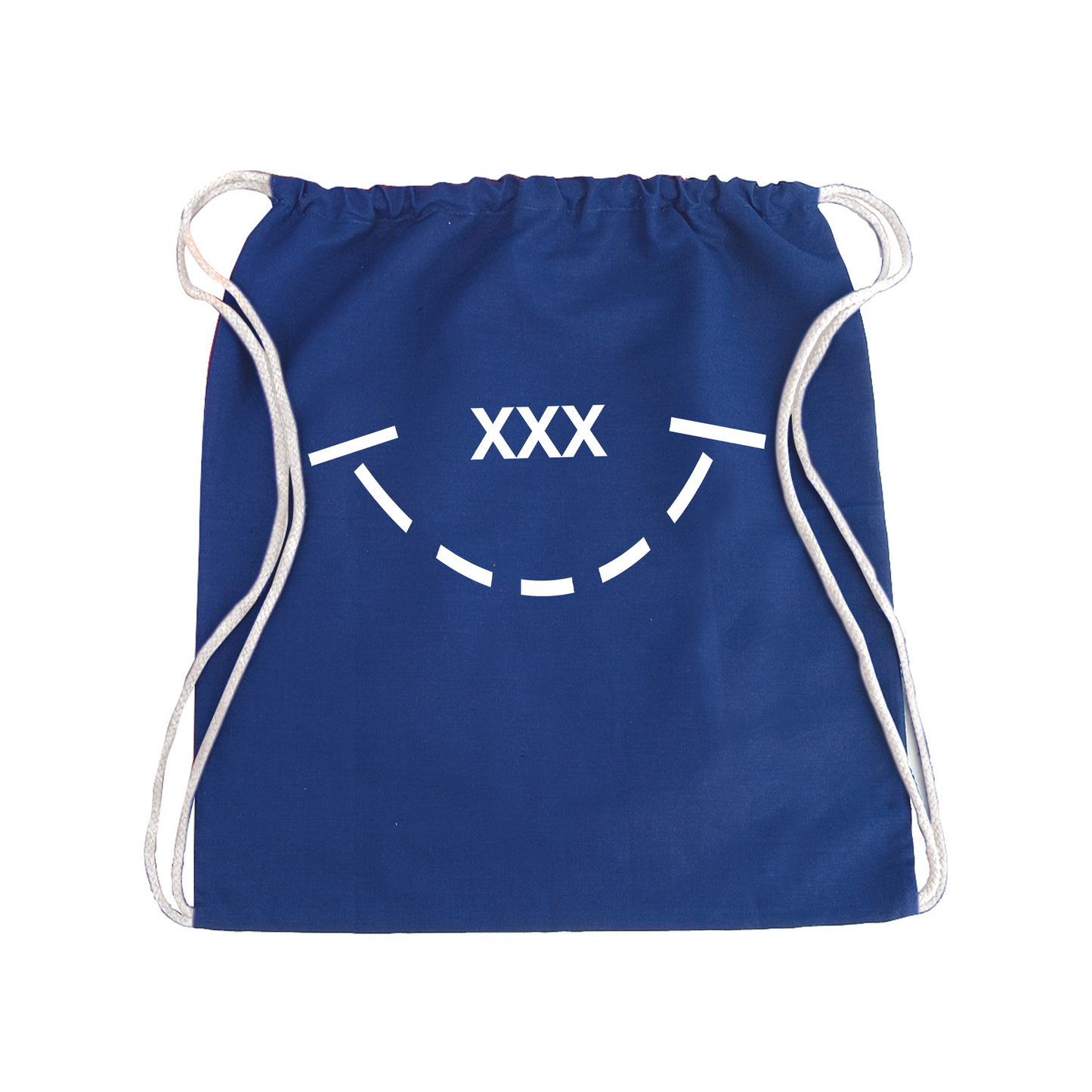 TRIPLE X SMILEY DRAWSTRING BAG